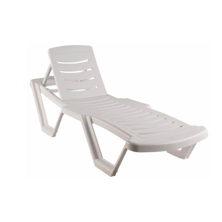 Шезлонг пластик Элластик нагрузка до 180кг (1)