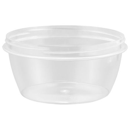 Банка для продуктов 400мл пластик HELSINKI натуральный (24)