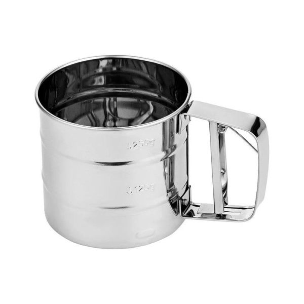 Кружка-сито для муки 800мл 10,5*9,5см металл FORNATA (72)