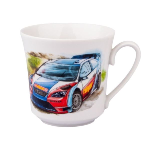 Кружка детская 250мл фарфор МАШИНКИ Рассвет (24)