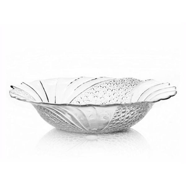 Тарелка глубокая 21см стекло ПАПИЙОН  (12)