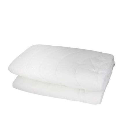 Одеяло 1,5сп гостиничное холлофайбер (пл.150) белое 145*205 (5)
