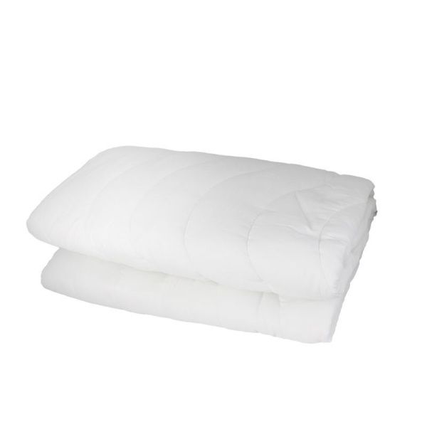 Одеяло 1,5сп гостиничное холлофайбер (пл.150) белое 145*205 (5)