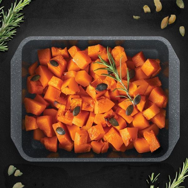 Противень 27*36см алюминий АП ГРАНИТ BLACK (10)