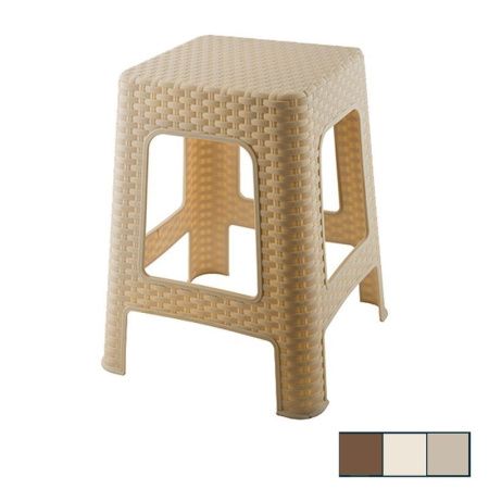 Табурет 360*360*450мм пластик АРТЛАЙН большой (7)