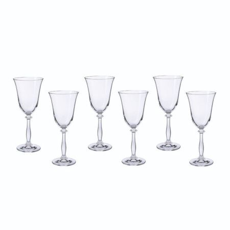 Бокалы для вина набор 6шт 250мл стекло АНЖЕЛА 40600/250 (8)