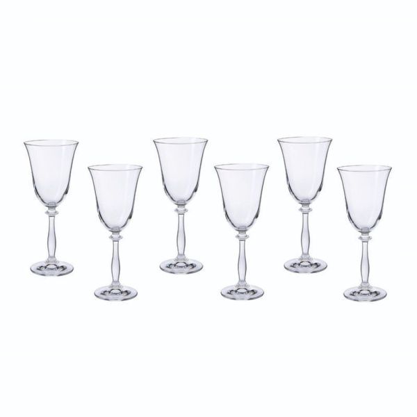 Бокалы для вина набор 6шт 250мл стекло АНЖЕЛА 40600/250 (8)