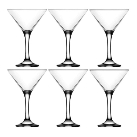 Бокалы для мартини набор 6шт 190мл стекло БИСТРО (4)