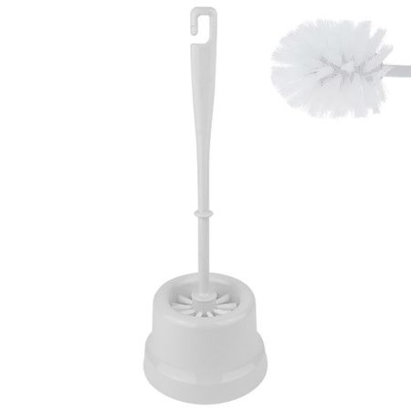 Ершик туалетный КОЛОКОЛЬЧИК белый (25)