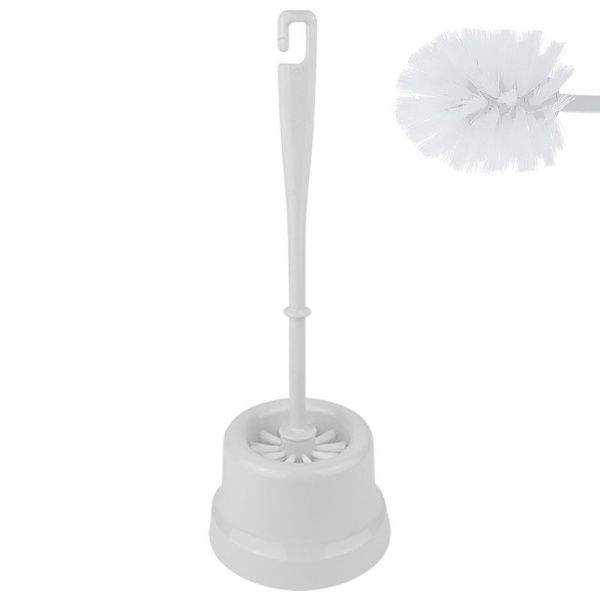 Ершик туалетный КОЛОКОЛЬЧИК белый (25)