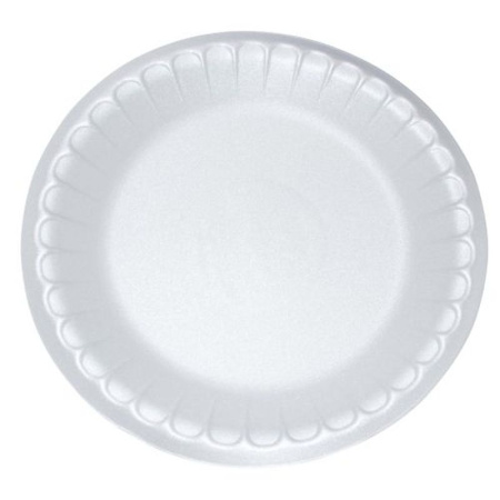 Тарелка одноразовая бессекционная 170мм ВСП белая (2700) ПОС31080