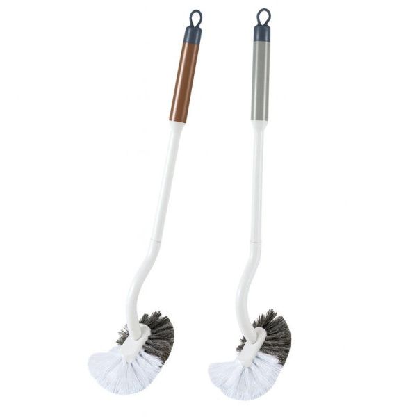 Щетка для чистки пластик 46*8,5см белая 8827/JC-17979 (48)