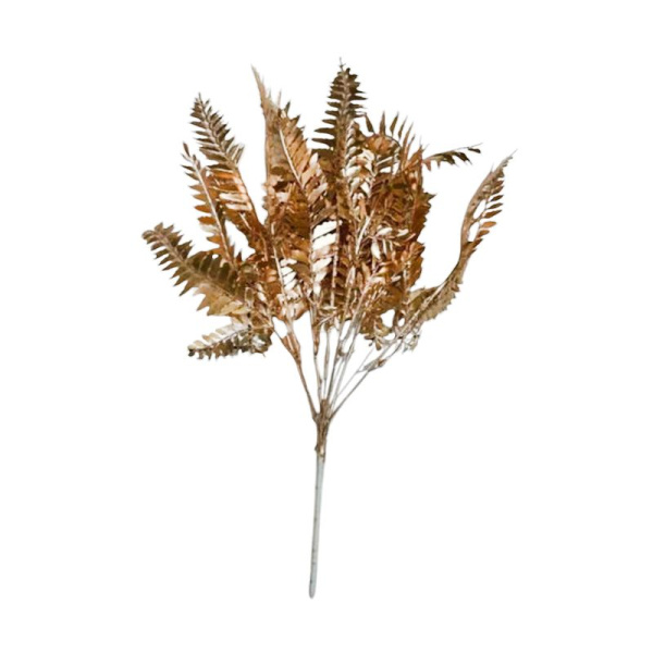 Украшение новогоднее Ветка золотая 40см JC-16847 (600)