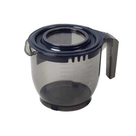 Емкость для миксера 170*170*161мм пластик антрацит (12)