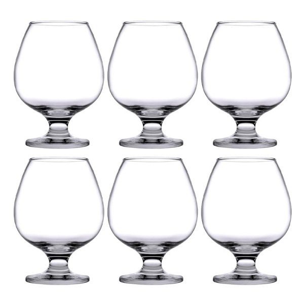 Бокалы для бренди набор 6шт 395мл стекло БИСТРО (4)