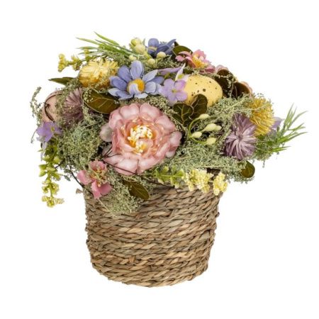 Цветочная композиция Пасхальная 17*17*17см