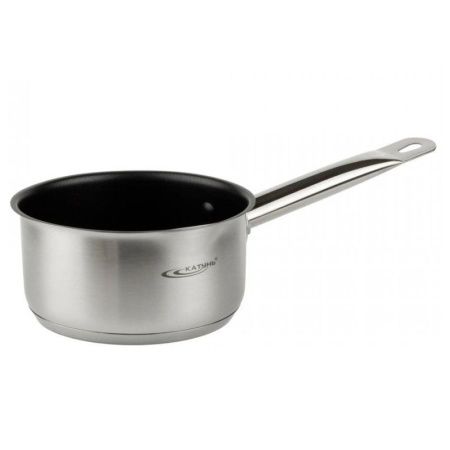 Ковш 1,5л нерж.сталь АП ОБЩЕПИТ 16*8см без крышки, ТРС, покрытие Xylan КТ-ОБ-КВА-16 (4)