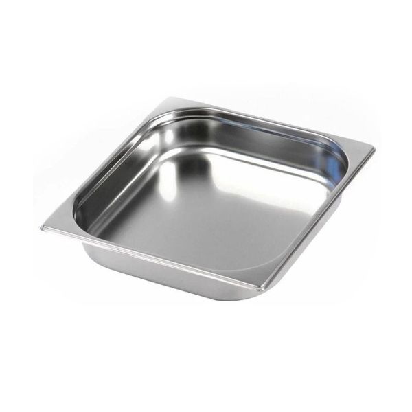 Гастроемкость 0,8мм 2/3*1'' 327*353*25мм нерж.сталь без крышки (12)