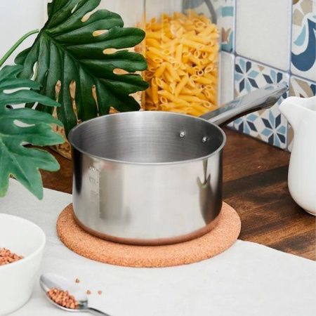 Ковш 1,7л нерж.сталь ASTELL без крышки d18см AST-002-КШ-18 (30)