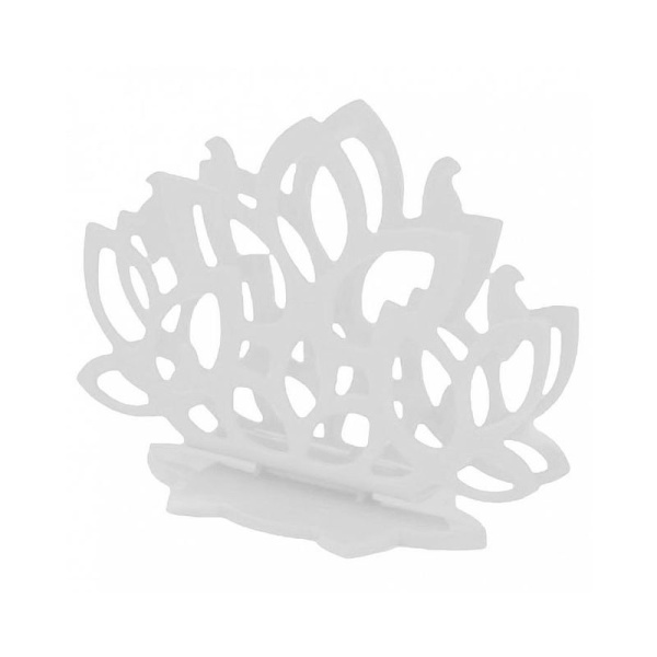 Салфетница 13,9*5,8*10,5см пластик Verona белая 221109529/01 (24)