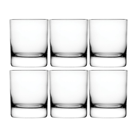 Стаканы для виски набор 6шт 220мл стекло САЙД (8)