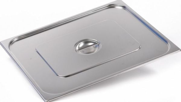 Крышка на гастроемкость 0,8мм нерж. сталь LUXSTAHL 821-L 654*530мм для GN 2/1