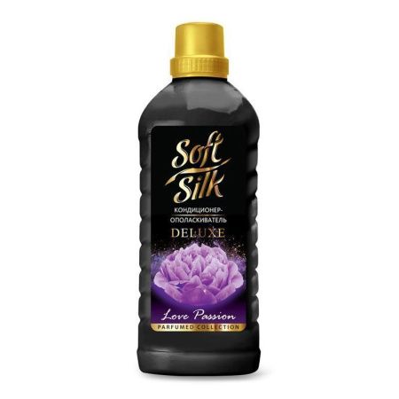Кондиционер-ополаскиватель 1л Soft Silk DELUXE Love Passion (12)