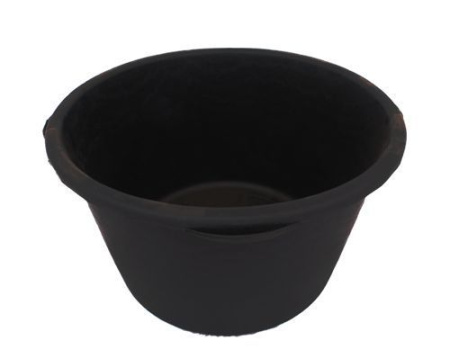 Таз строительный 40л пластик круглый 48*34см (1)