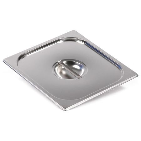 Крышка на гастроемкость 0,8мм нерж. сталь LUXSTAHL 823-L 354*325мм для GN 2/3