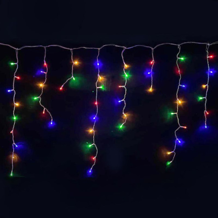 Гирлянда эл. уличная 6*0,5м 350LED разноцветный 31В с трансформатором 100-220В JC-15361 (60)