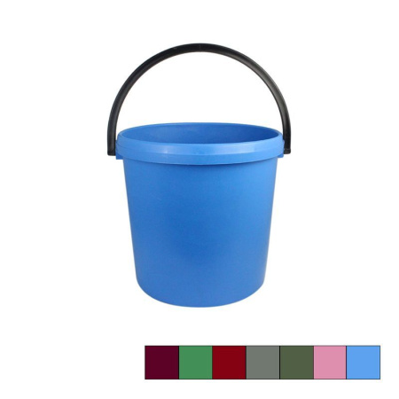 Ведро 17л пластик хозяйственное А401