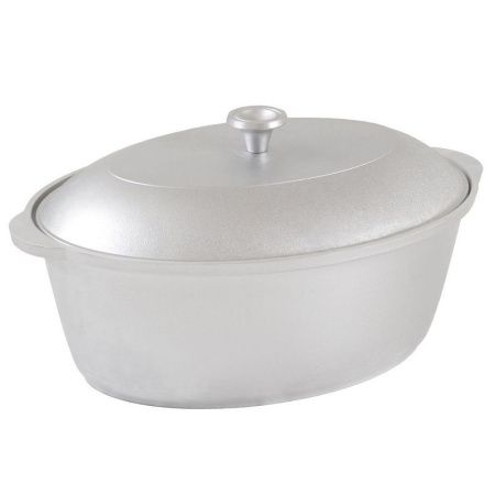 Утятница 4л алюминий с крышкой (5)