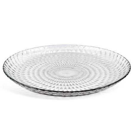 Тарелка мелкая 25см стекло ИДИЛЛИЯ обеденная (18)