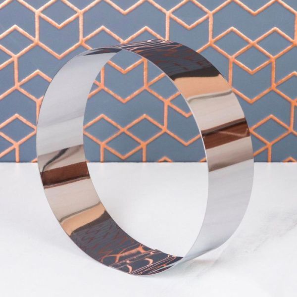 Форма для выкладки гарниров/салатов 15*4,7см нерж.сталь Круг JH-402-15см (10)