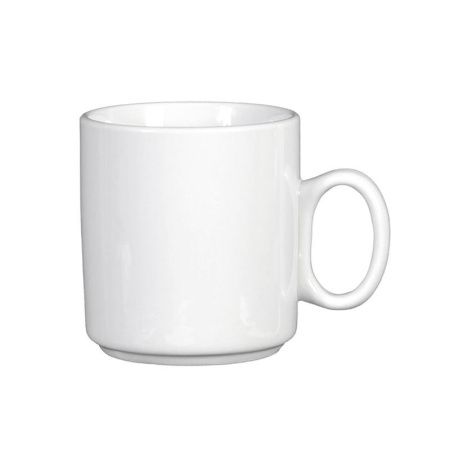 Кружка 200мл фарфор БЕЛЬЕ Непоседа (24)