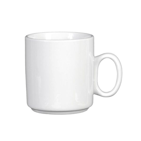 Кружка 200мл фарфор БЕЛЬЕ Непоседа (24)