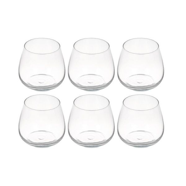 Стаканы набор 6шт 350мл стекло ГАБИ низкие (4)