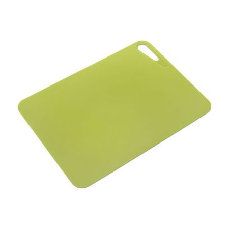 Доска разделочная гибкая 17,5*25см пластик ГРАЦИЯ оливковая (20)