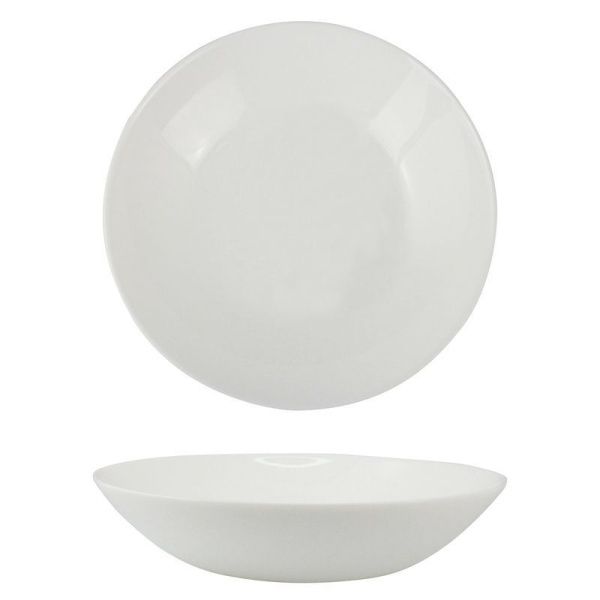 Тарелка глубокая 20см стеклокерамика ДИВАЛИ БЕЛ суповая (24/1440) 28958