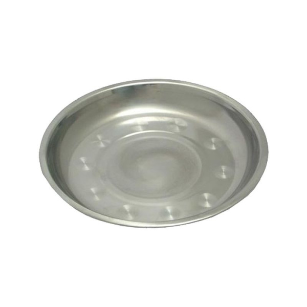 Тарелка мелкая 18см 250мл нерж.сталь десертная AST-002-ТД/ДГ-18 (800)