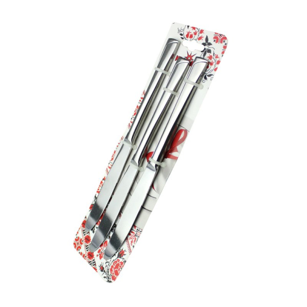 Ножи столовые набор 3шт нерж.сталь МОДЕРН на подвесе 14С161929 (48)