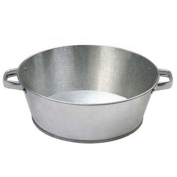 Таз 9л оцинкованный круглый 3-50106 (5)