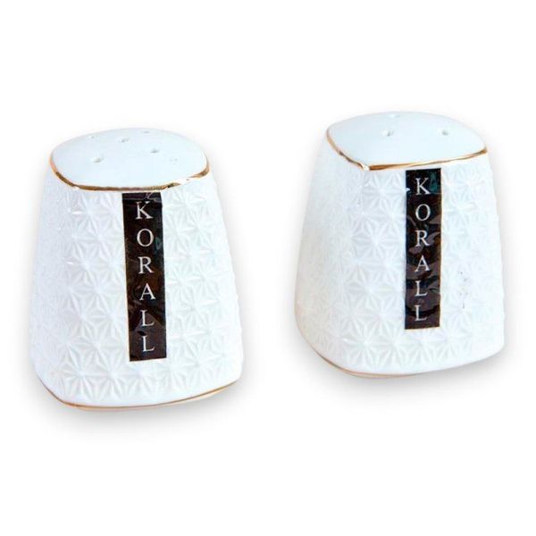 Набор для специй 2пр керамика СНЕЖНАЯ КОРОЛЕВА квадрат S681507-A  /з (12/72)