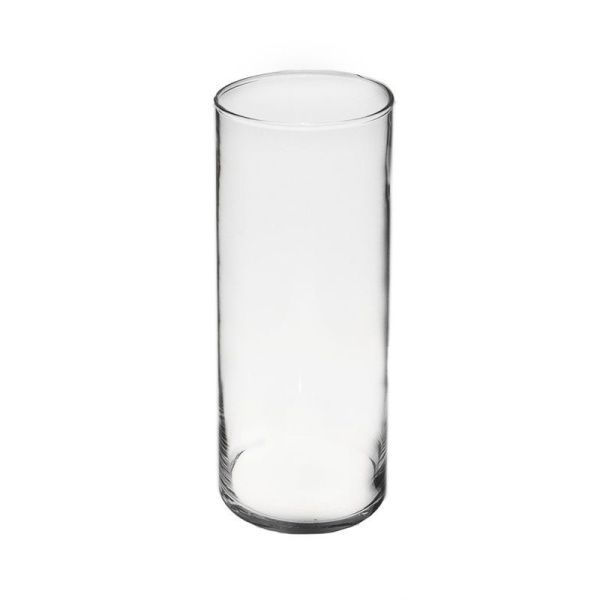 Ваза для цветов  h30см d12см стекло ИБЕРЕТТА-3 цилиндр (9)