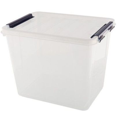 Контейнер для хранения 25л 41*29,5*31,2см пластик ПРОФИ (4)