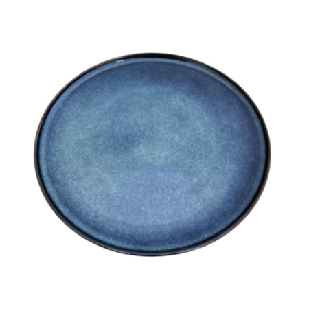 Тарелка мелкая 27,5см керамика Fore me синяя (24) JC-17272
