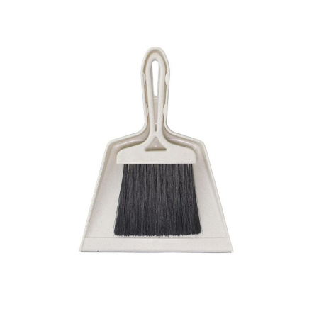 Набор совок и щетка-сметка 25см пластик Malta бежевый флэк (16) 221224527/04