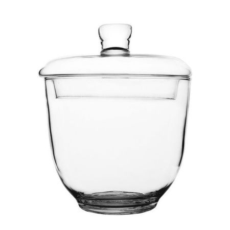 Банка для сыпучих продуктов 1,85л h19см d15см стекло МЭРИ с крышкой (9)