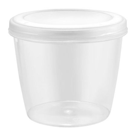 Банка для продуктов 700мл пластик HELSINKI натуральный (21)