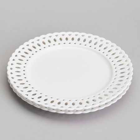 Тарелки мелкие набор 2шт 26*2,5см фарфор Style обеденные (12)